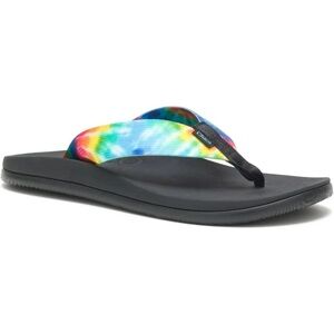 Chaco Colorful Tie-Dye Flip Flops